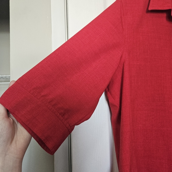 Red Eureka 3/4 blazer - Picture 5 of 7